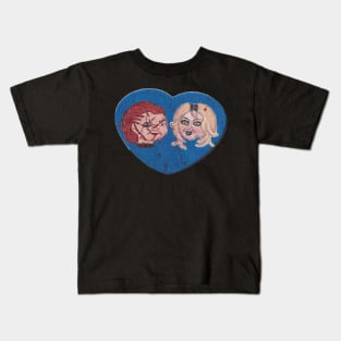 True Love- Chucky and Tiffany Kids T-Shirt